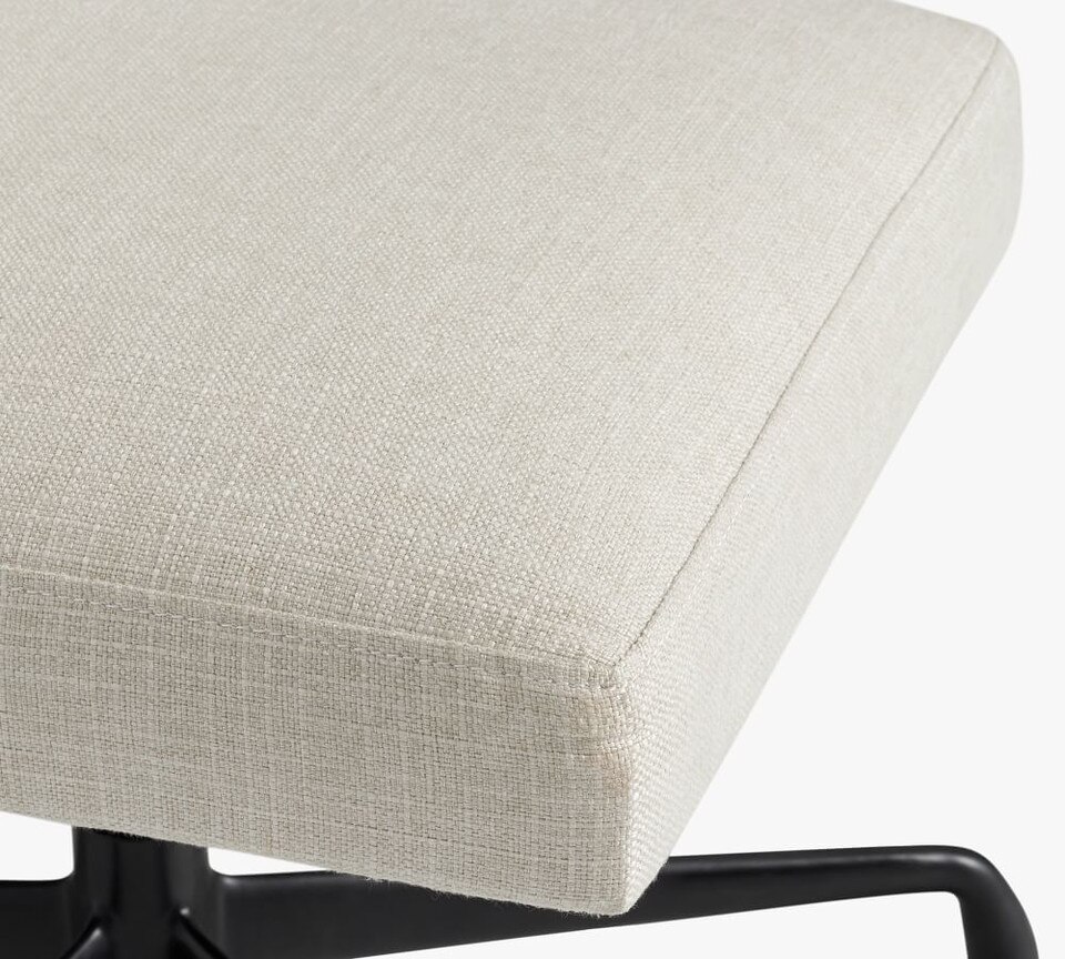 Layton Upholstered Swivel Desk Chair